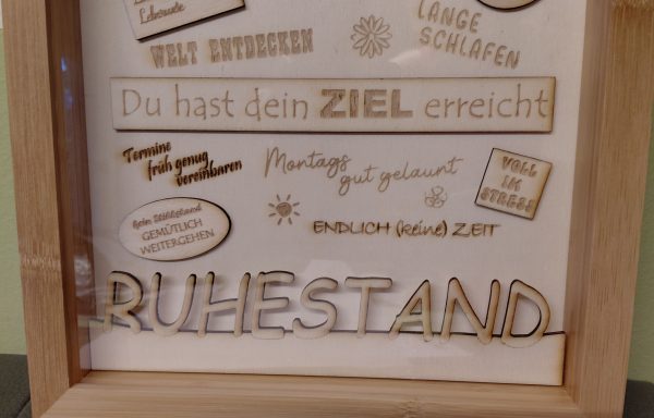 Montage „Ruhestand“