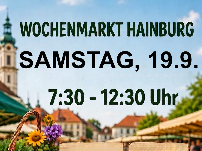 Wochenmarkt Hainburg