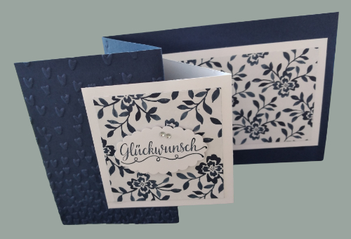 Elegante Glückwunschkarte