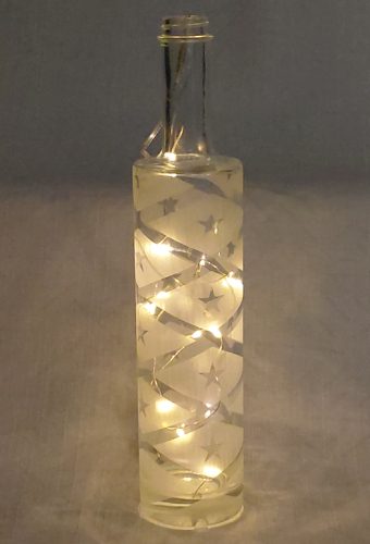 Flasche Stern Rauten
